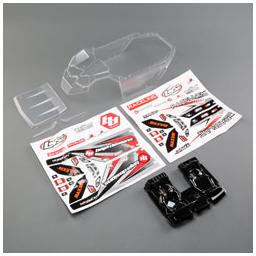 Click here to learn more about the Losi Body Set, Clear: SuperRockRey.