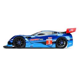 Click here to learn more about the Protoform - Pro-line Racing 1/8 Corvette C7.R Clear Body :GT, Short Wheelbase.