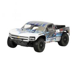Click here to learn more about the Pro-line Racing 09'' Chevy Silverado 1500 Clear Body: SC10, SLH.