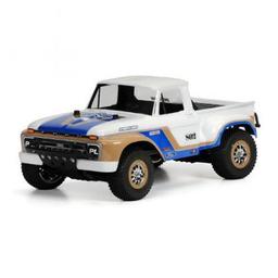 Click here to learn more about the Pro-line Racing 1966 Ford F-100 Clear Body: Slash, Slash 4x4.