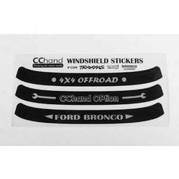 Click here to learn more about the RC4WD Windshield Decals :TRX-4 ''79 Bronco Ranger XLT.
