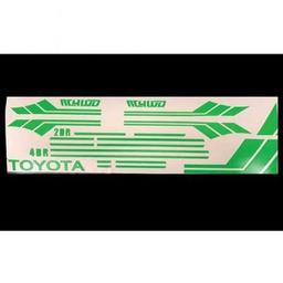 Click here to learn more about the RC4WD Clean Stripes Decal Sheet,Green:Mojave II 2/4 Door.