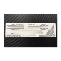 Click here to learn more about the RC4WD Clean Stripes :Mojave II 2/4 Door Decal, Grey.