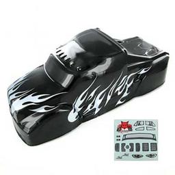 Click here to learn more about the Redcat Racing 1/8 Semi Truck Body Black and Silver:Earthquake3.5.