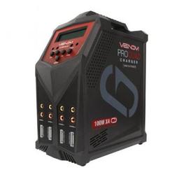 Click here to learn more about the Venom Pro Quad 100W 7A 4-Port AC/DC Battery Charger.