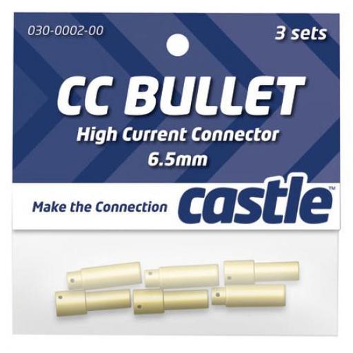 Castle Creations 6.5mm High Current CC Bullet Connector Set
