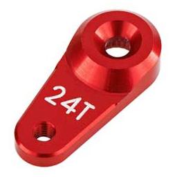 Click here to learn more about the ARRMA AR340103 Servo Horn Metal 24T Aluminum Red.