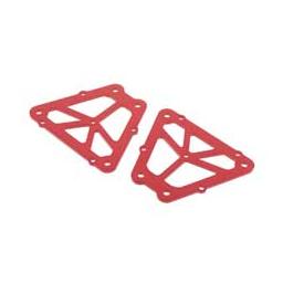 Click here to learn more about the ARRMA AR320264 Suspension Brace Aluminum Red Nero (2).