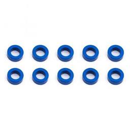 Click here to learn more about the Team Associated Ballstud Washers, 5.5x2.0 mm, blue aluminum.