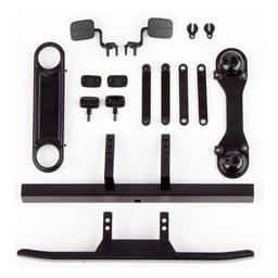 Click here to learn more about the Team Associated CR12 Toyota FJ45 Bumpers & Body Accessories, black.
