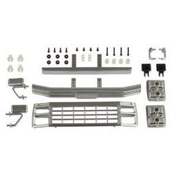 Click here to learn more about the Team Associated CR12 Ford F150 Grill & Accessories Set,satinchrome.