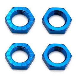 Click here to learn more about the Team Associated FT Wheel Nuts, 17 mm, blue.