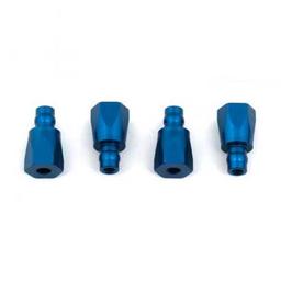 Click here to learn more about the Team Associated RC8B3.1 Shock Bushings, blue aluminum.
