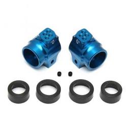 Click here to learn more about the Team Associated FT Aluminum Rear Hubs, blue.