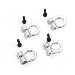 Click here to learn more about the Hot Racing 1/10 Scale Aluminum Silver Tow Shackle D-Rings (4).