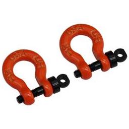 Click here to learn more about the Hot Racing 1/10 Scale Orange Tow Shackle D-Rings Gen8.