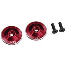 Click here to learn more about the Hot Racing Red Large Wing Buttons Aluminum (2).
