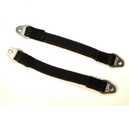 Click here to learn more about the Hot Racing Suspension Travel Limit Straps 90mm (Gunmetal)(2).