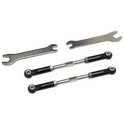 Click here to learn more about the Hot Racing Aluminum mm Front Turnbuckles (Blk) - Losi 2WD 22S.