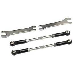 Click here to learn more about the Hot Racing Aluminum mm Rear Turnbuckles (Blk) - Losi 2WD 22S.