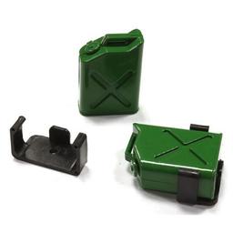 Click here to learn more about the Integy Jerry Can Fuel Tank (2), Green; 1/10 Scale Crawler.