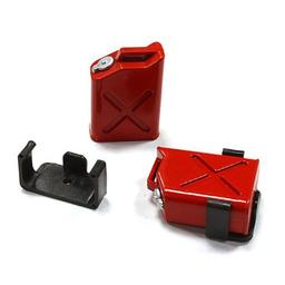 Click here to learn more about the Integy Jerry Can Fuel Tank (2), Red; 1/10 Scale Crawler.