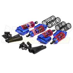 Click here to learn more about the Integy XLS Piggyback Shock (4), Blue: Slash 4X4.