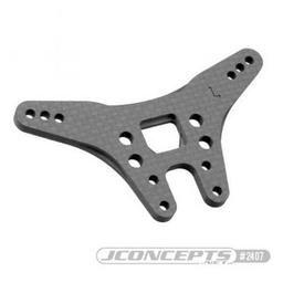 Click here to learn more about the JConcepts, Inc. Carbon Fiber Rear Shock Tower, Long :B6.1.