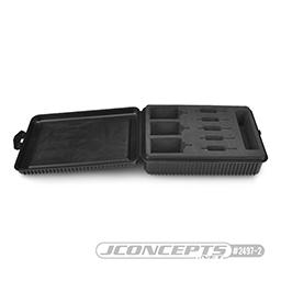 Click here to learn more about the JConcepts, Inc. Motor/ Rotor box w/ foam liner-Black.