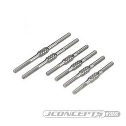 Click here to learn more about the JConcepts, Inc. Fin Titanium Turnbuckle Set, 6pct: Tekno EB410.