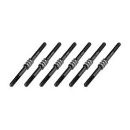 Click here to learn more about the JConcepts, Inc. B6.1 Fin Titanium Turnbuckle Set - Black (6 pcs).