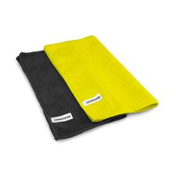 Click here to learn more about the JConcepts, Inc. Dirt Racing Microfiber Towel, Black & Yellow (2).