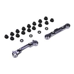 Click here to learn more about the Losi Rear Suspension Mount Set, Aluminum: Mini 8IGHT.
