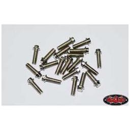 Click here to learn more about the RC4WD Miniature Scale Hex Bolts (M2.5 x 8mm) (Silver).