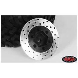 Click here to learn more about the RC4WD 1.9/2.2 6 Lug Steel Wheel Hex Hub w/ Brake Rotor.