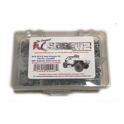 Click here to learn more about the RC Screwz SS Screw Set-AXI SCX10 Jeep Wrangler G6.