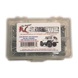 Click here to learn more about the RC Screwz SS Screw Set-AXI SCX10 II Jeep Cherokee.