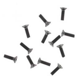 Click here to learn more about the Redcat Racing Flat Cross Screw (TPF3x10)(12): EQ, Blackout.