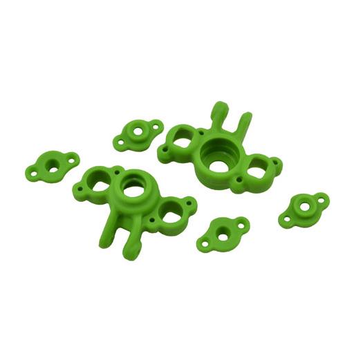RPM Axle Carriers, Green: 1/16 TRA