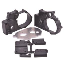 Click here to learn more about the RPM Gearbox Housing & R Mounts,Black:TRA 2WD Vehicles.