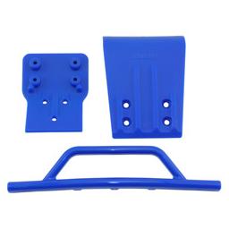 Click here to learn more about the RPM Front Bumper/Skid Plate, Blue: SLH 4x4.
