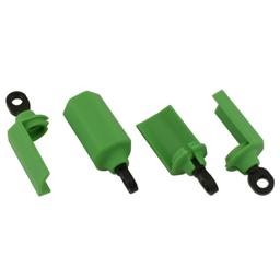 Click here to learn more about the RPM Shock Shafts Guards,Green:TRA1/10th,Rally,DESC410R.