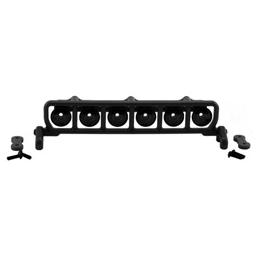 Click here to learn more about the RPM Roof Mount Light Bar Set, Black: SLH.