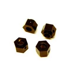 Click here to learn more about the STRC CNC Machined Brass +3mm Hex Adapters (4) - TRX 4.