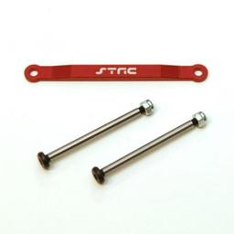 Click here to learn more about the STRC Alum Hd Fr Hinge-Pin Brace Kit w/Lock-nut ,Red.