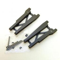 Click here to learn more about the STRC Stamp/Rustler Alum RR Susp Arms w/Hinge-Pins, GM.