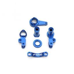 Click here to learn more about the STRC HD Alum Steer Bellcrank Set : Slash 4x4 ,Blue.