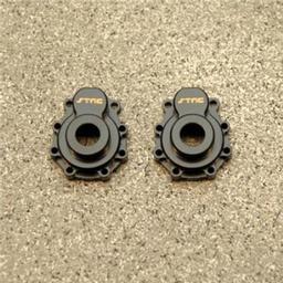 Click here to learn more about the STRC HQ Brass Outer Portal Dr House: TRX-4, 1pr, Black.
