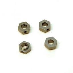 Click here to learn more about the STRC Alum Wheel Hex Adapters (4) : TRX-4 ,GunMetal.