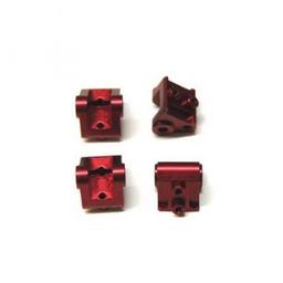 Click here to learn more about the STRC CNC Mach Alum Lower Shock/Suspen Link Mnt (4) Red.